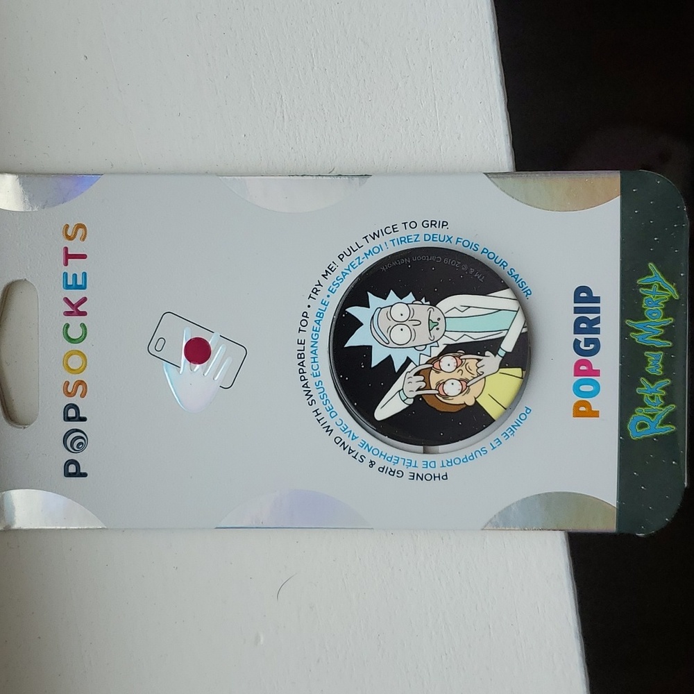 Popsocket Rick and Morty